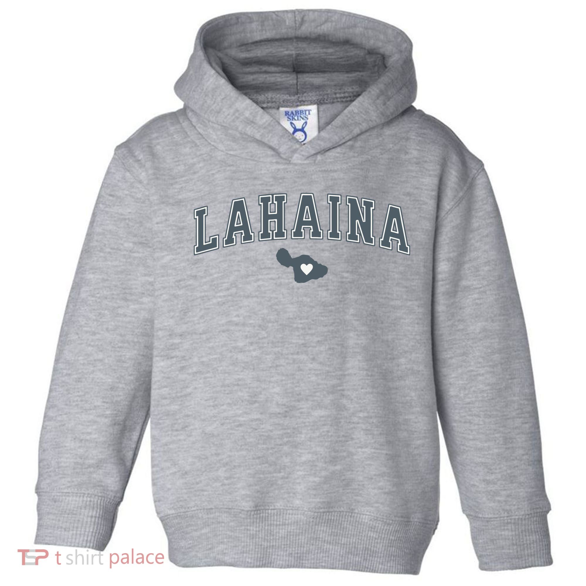 Lahaina Maui Strong Lahaina Banyan Tree Maui Hawaii Shoreline Toddler Hoodie