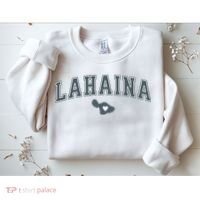 Lahaina Maui Strong Lahaina Banyan Tree Maui Hawaii Shoreline Sweatshirt thumb 2