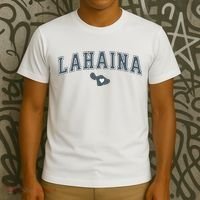 Lahaina Maui Strong Lahaina Banyan Tree Maui Hawaii Shoreline T-Shirt thumb 3