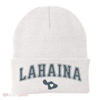 Lahaina Maui Strong Lahaina Banyan Tree Maui Hawaii Shoreline Beanie thumb 0