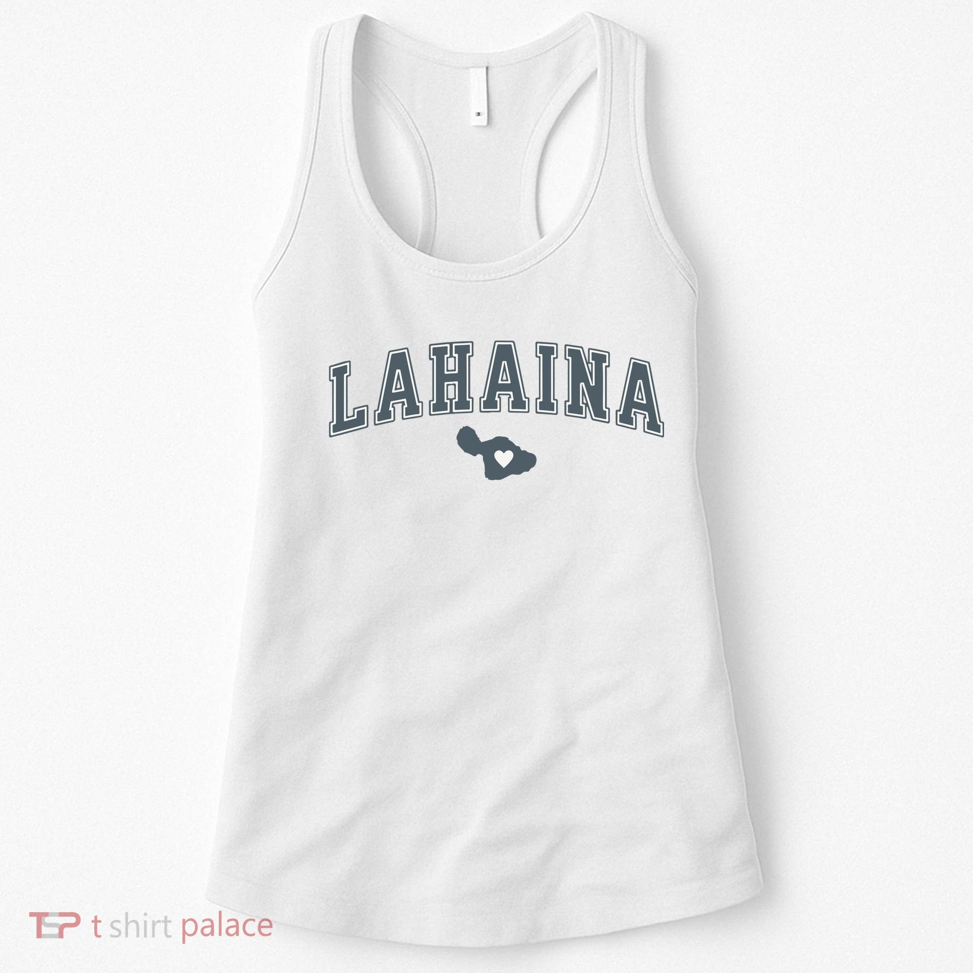 Lahaina Maui Strong Lahaina Banyan Tree Maui Hawaii Shoreline Women's Tank Top