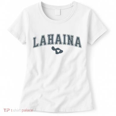 Lahaina Maui Strong Lahaina Banyan Tree Maui Hawaii Shoreline Women's T-Shirt