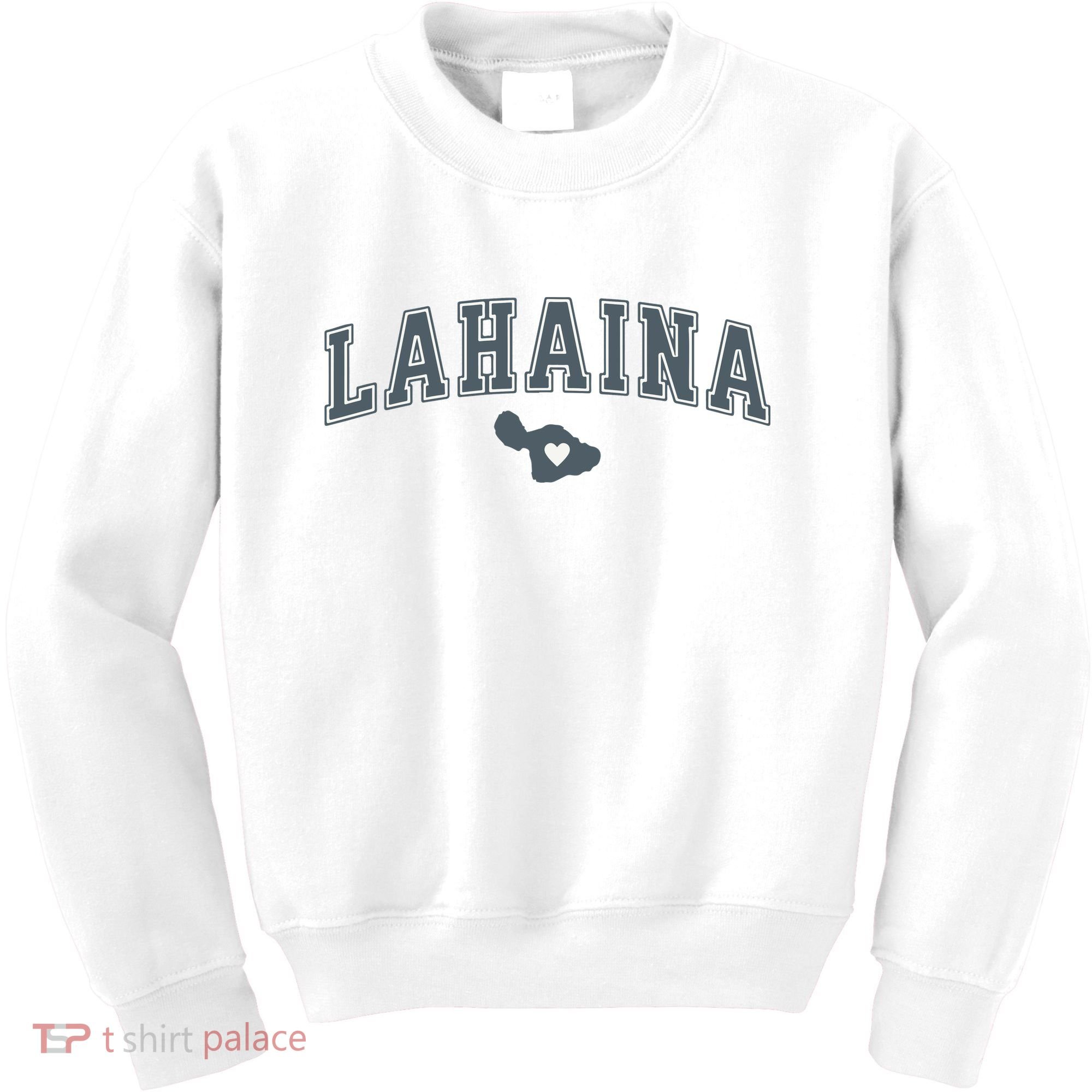 Lahaina Maui Strong Lahaina Banyan Tree Maui Hawaii Shoreline Kids Sweatshirt