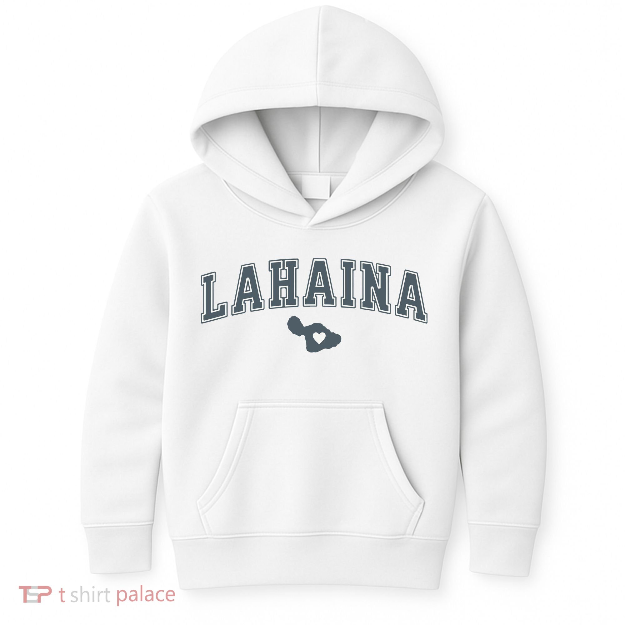 Lahaina Maui Strong Lahaina Banyan Tree Maui Hawaii Shoreline Kids Hoodie