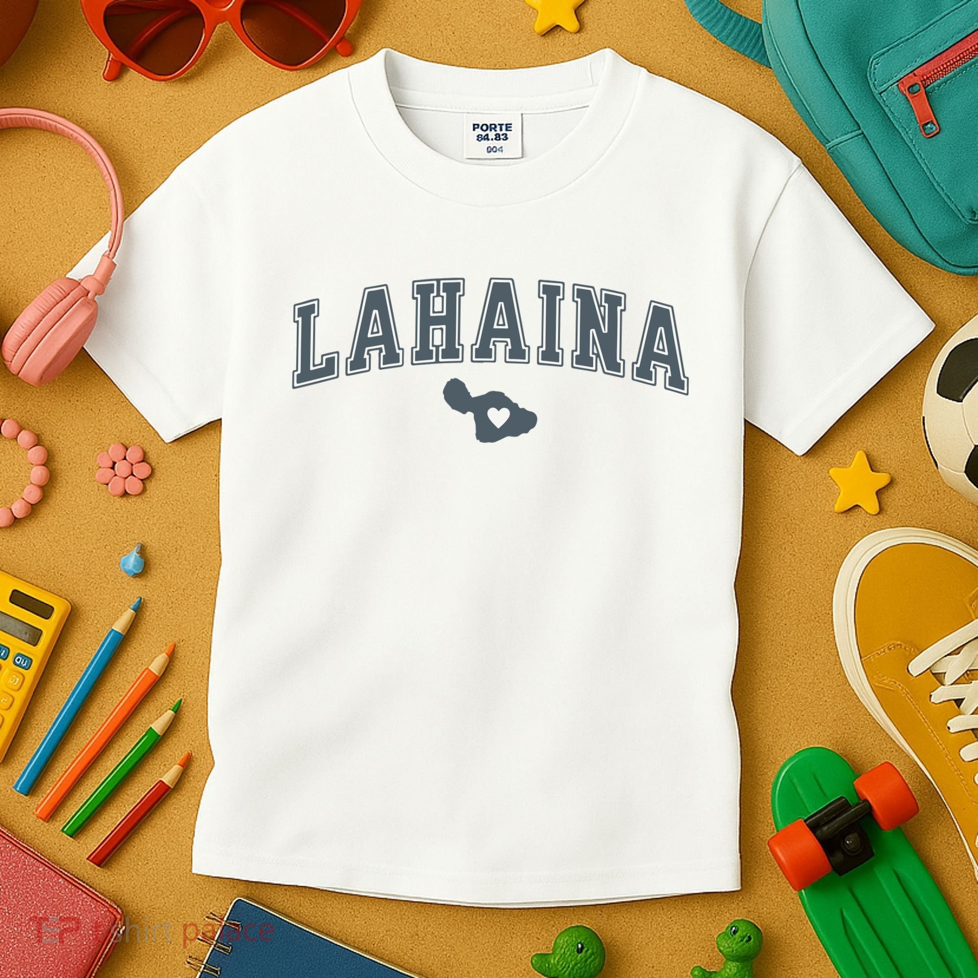 Lahaina Maui Strong Lahaina Banyan Tree Maui Hawaii Shoreline Kids T-Shirt