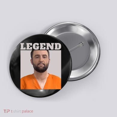 Legend Mugshot Scottie Golf Button