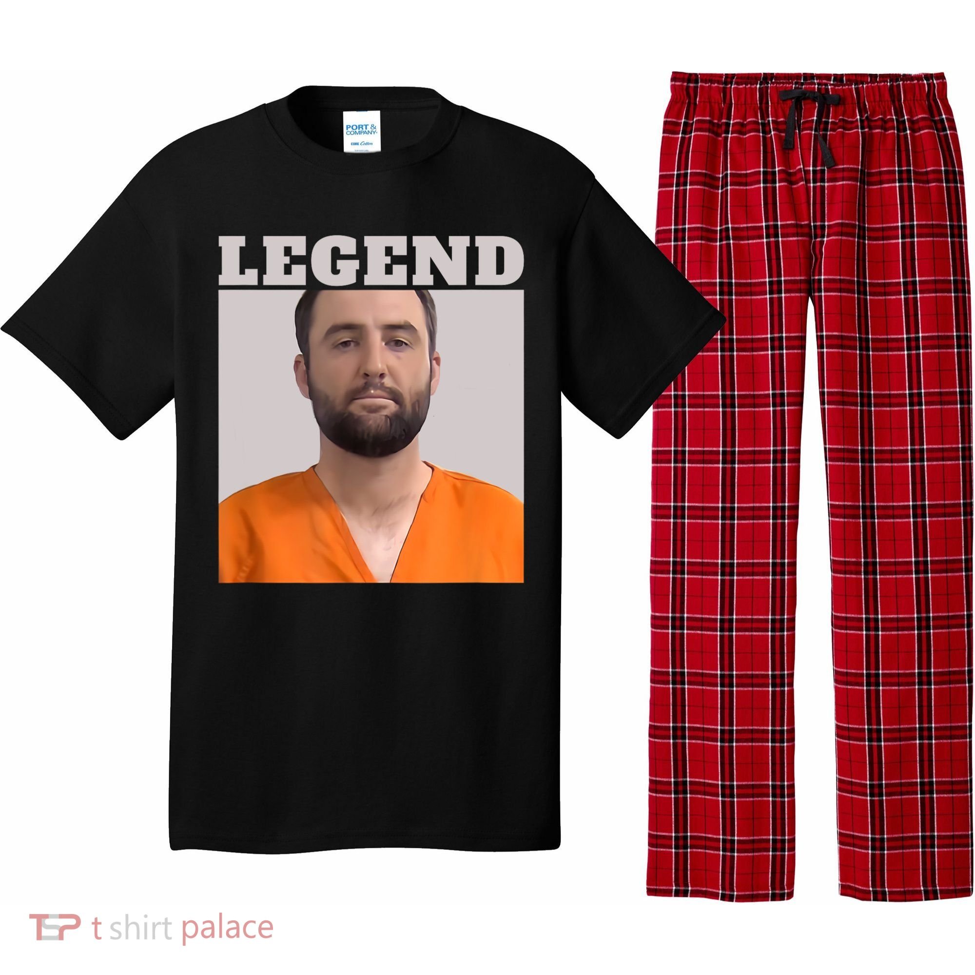 Legend Mugshot Scottie Golf Pajama Set