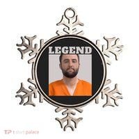 Legend Mugshot Scottie Golf Ornament thumb 0