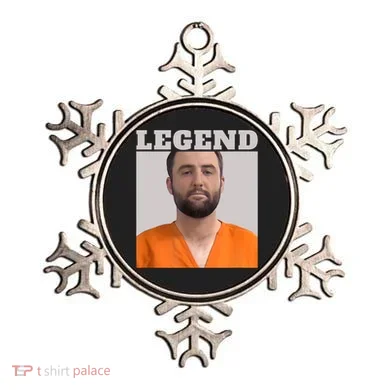 Legend Mugshot Scottie Golf Ornament