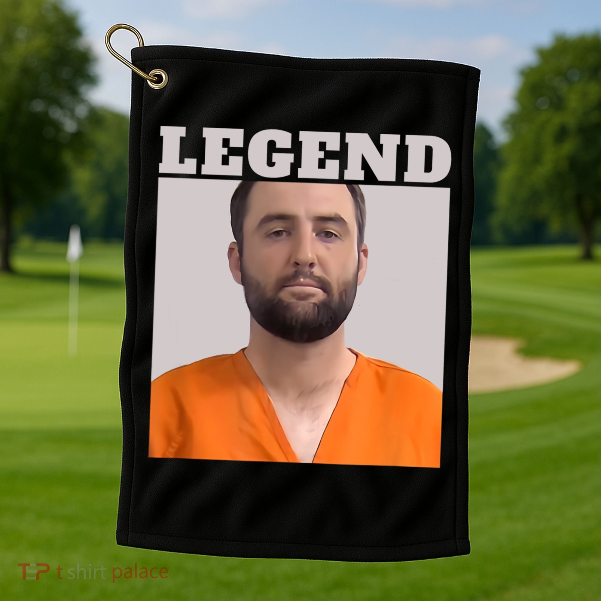 Legend Mugshot Scottie Golf Golf Towel