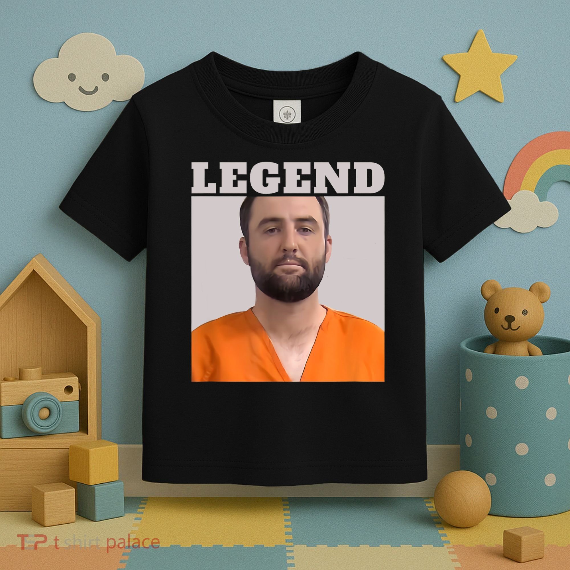 Legend Mugshot Scottie Golf Toddler T-Shirt