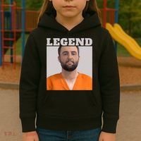 Legend Mugshot Scottie Golf Kids Hoodie thumb 3