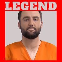 Legend Mugshot Scottie Golf Santa Hat thumb 1