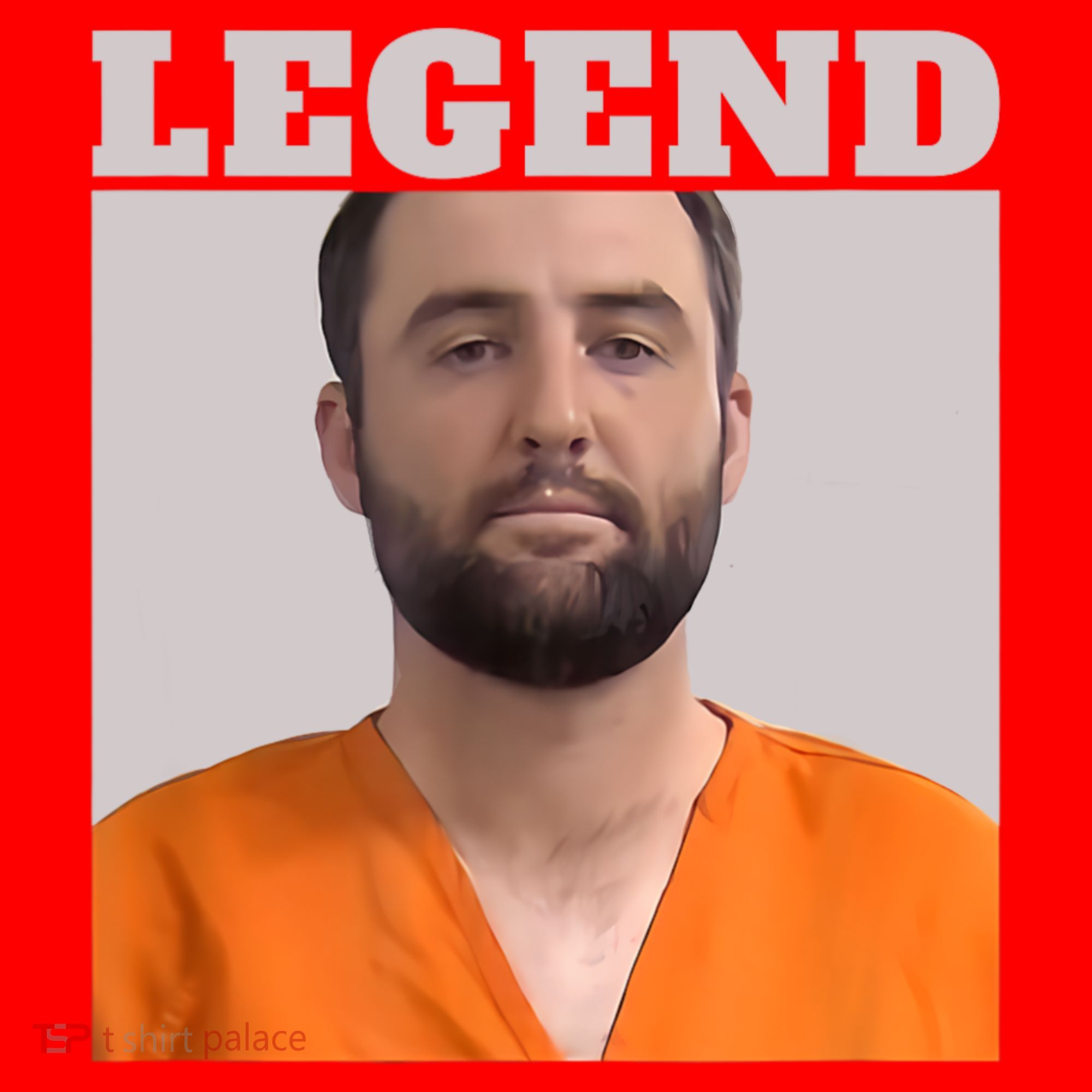 Legend Mugshot Scottie Golf Santa Hat