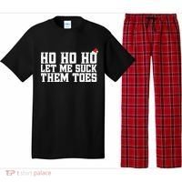 Let Me Suck Them Toes Feet Lover Joke Embarrassing Christmas Gift Pajama Set thumb 0