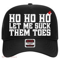 Let Me Suck Them Toes Feet Lover Joke Embarrassing Christmas Gift Hat thumb 0