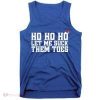 Let Me Suck Them Toes Feet Lover Joke Embarrassing Christmas Gift Tank Top thumb 0