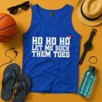 Let Me Suck Them Toes Feet Lover Joke Embarrassing Christmas Gift Tank Top thumb 4
