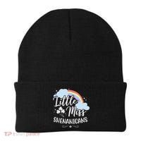 Little Miss Shenanigans St Patrick's Day Rainbow Beanie thumb 0