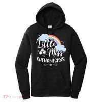 Little Miss Shenanigans St Patrick's Day Rainbow Women's Hoodie thumb 0