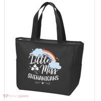 Little Miss Shenanigans St Patrick's Day Rainbow Tote Bag thumb 3
