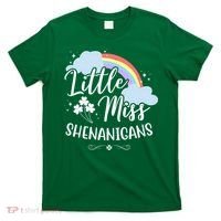 Little Miss Shenanigans St Patrick's Day Rainbow T-Shirt thumb 0