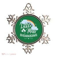 Little Miss Shenanigans St Patrick's Day Rainbow Ornament thumb 0
