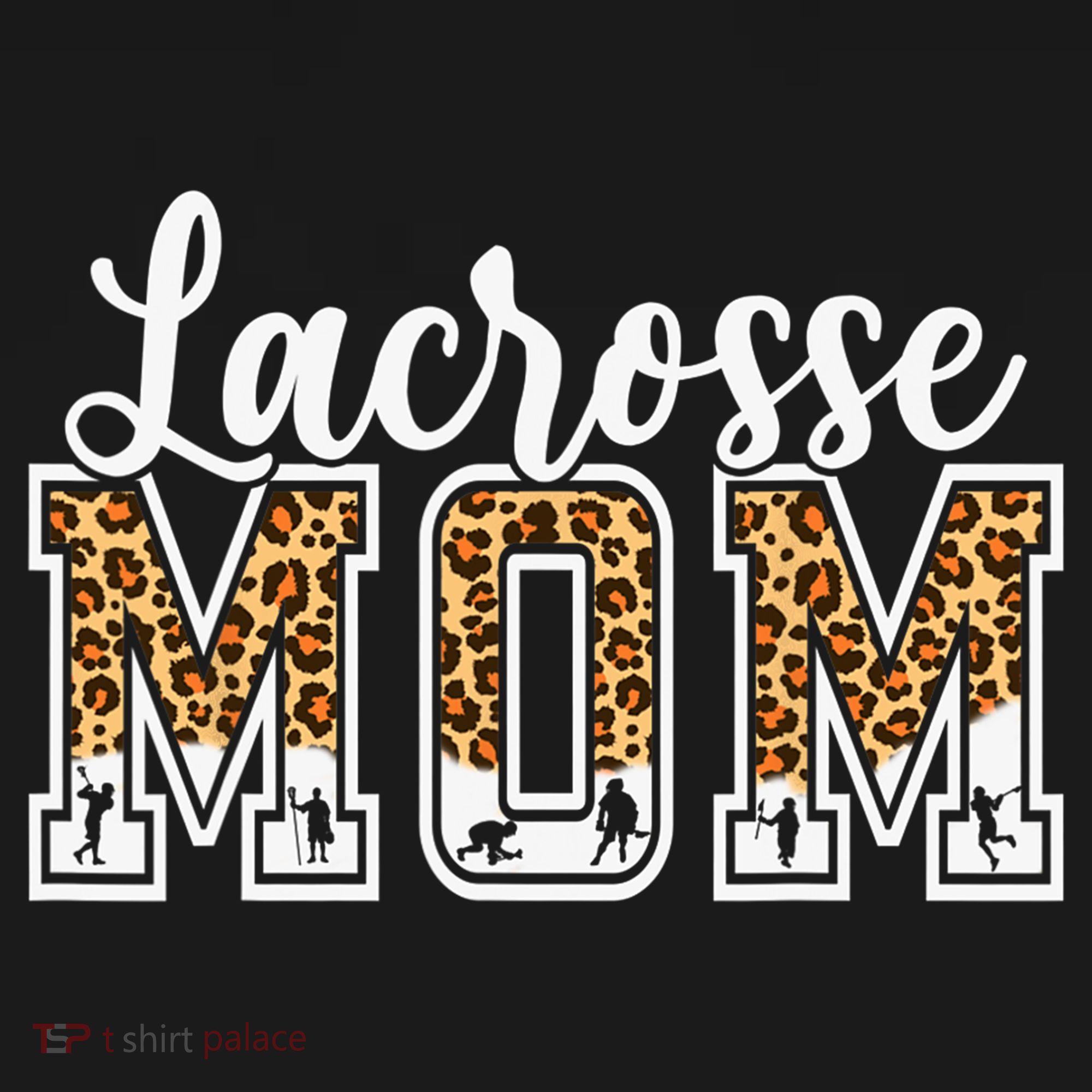 Lacrosse Mom Sport Lover Leopard Game Day Mothers Day Women's Hoodie