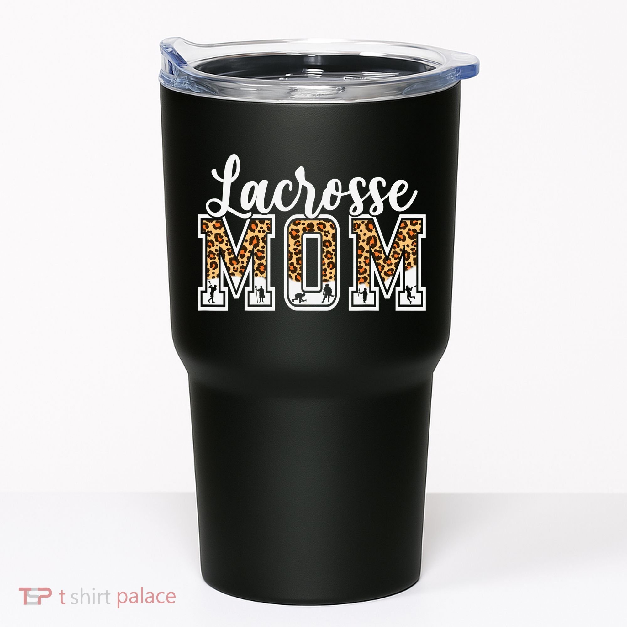 Lacrosse Mom Sport Lover Leopard Game Day Mothers Day Tumbler