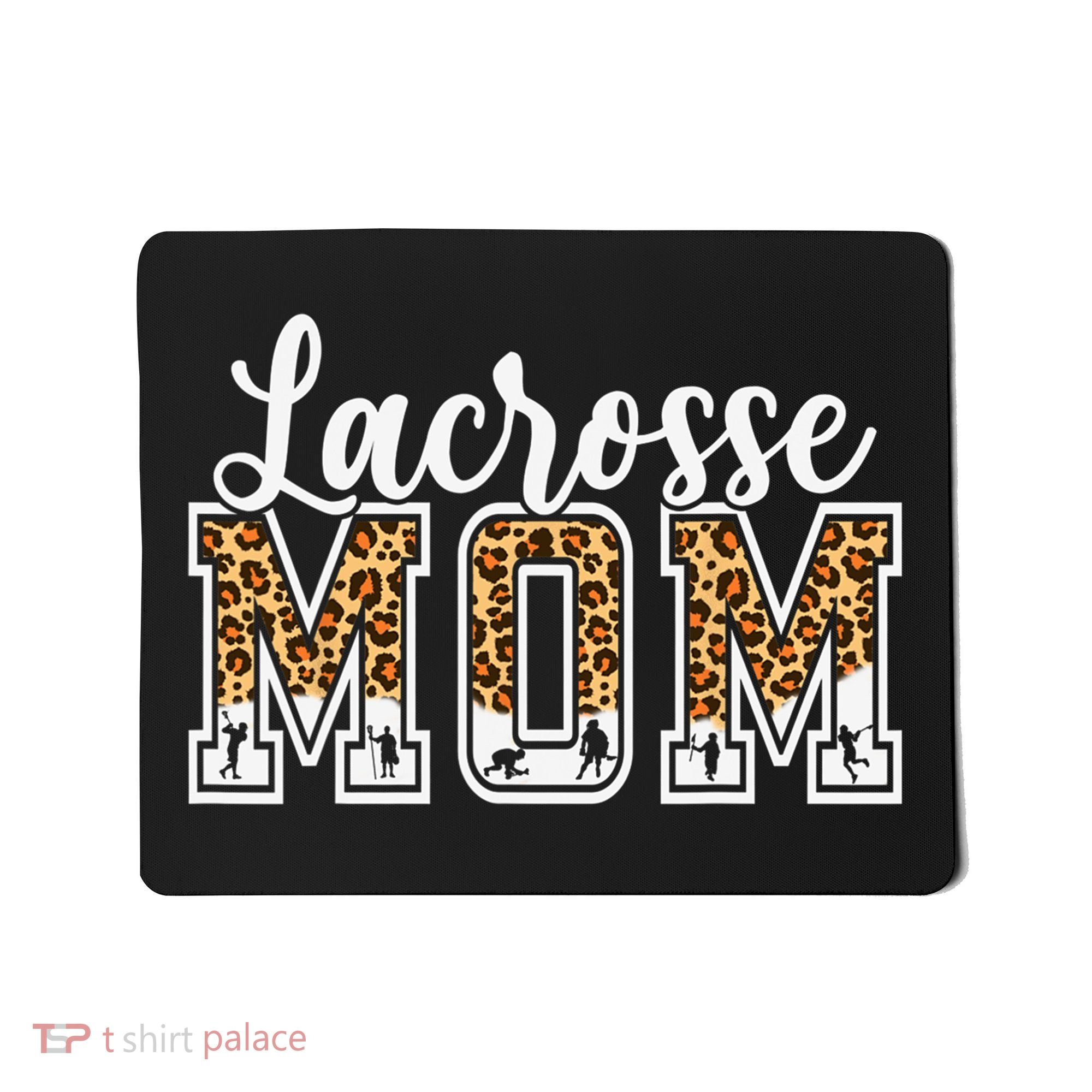 Lacrosse Mom Sport Lover Leopard Game Day Mothers Day Mousepad