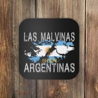 Las Malvinas Son Argentinas For Argentinian Islas Malvinas Coaster thumb 0
