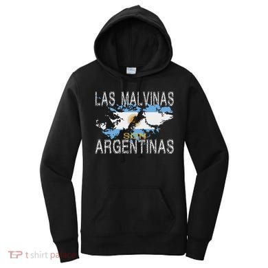 Las Malvinas Son Argentinas For Argentinian Islas Malvinas Women's Hoodie