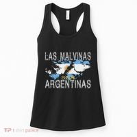Las Malvinas Son Argentinas For Argentinian Islas Malvinas Women's Tank Top thumb 0