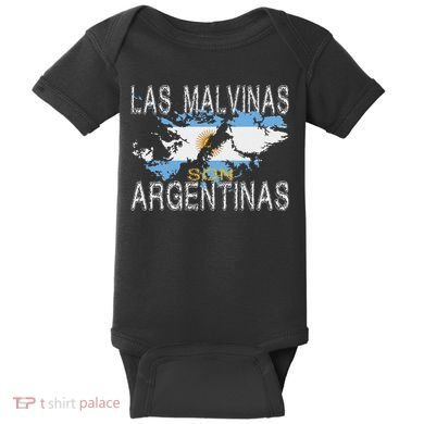 Las Malvinas Son Argentinas For Argentinian Islas Malvinas Baby Bodysuit