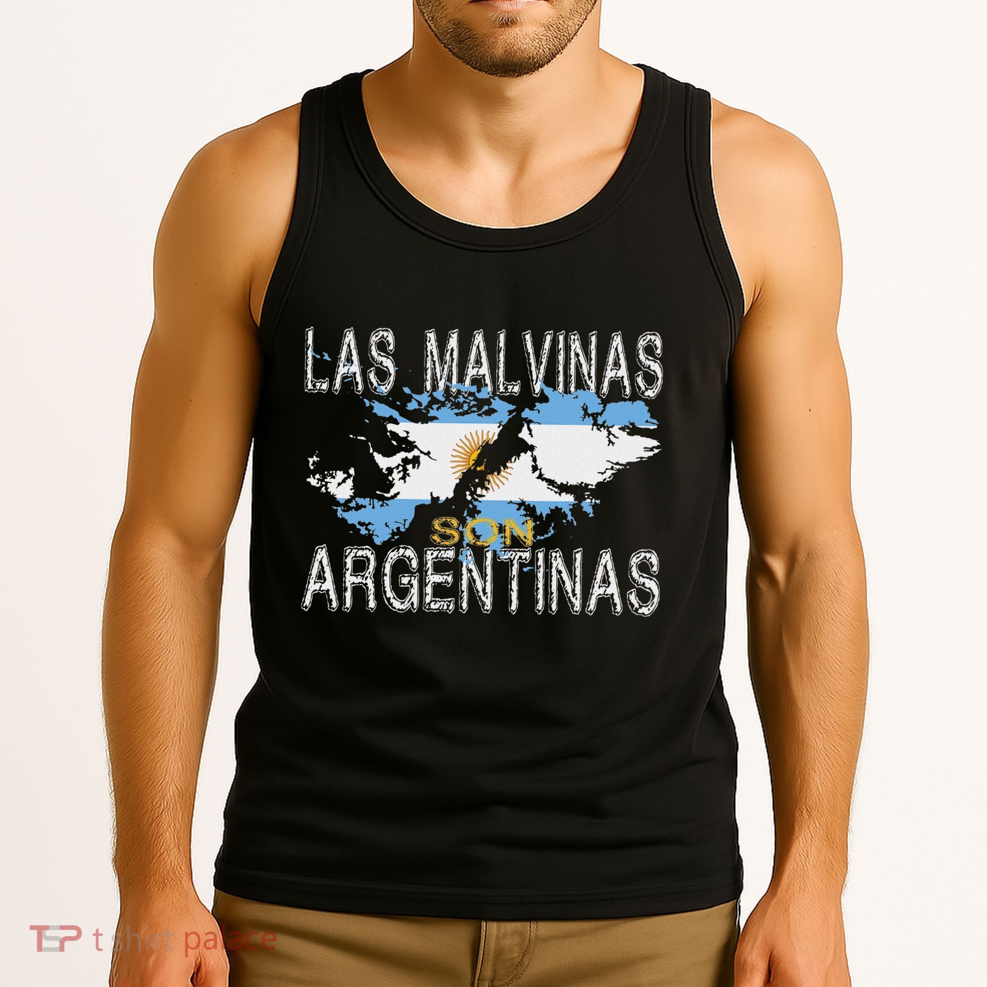 Las Malvinas Son Argentinas For Argentinian Islas Malvinas Tank Top