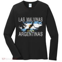 Las Malvinas Son Argentinas For Argentinian Islas Malvinas Women's Long Sleeve Shirt thumb 0
