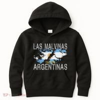 Las Malvinas Son Argentinas For Argentinian Islas Malvinas Kids Hoodie thumb 0