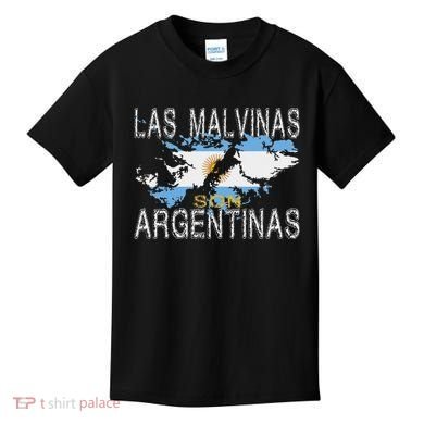Las Malvinas Son Argentinas For Argentinian Islas Malvinas Kids T-Shirt