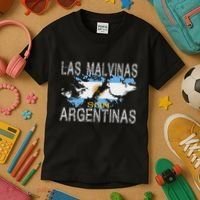 Las Malvinas Son Argentinas For Argentinian Islas Malvinas Kids T-Shirt thumb 3