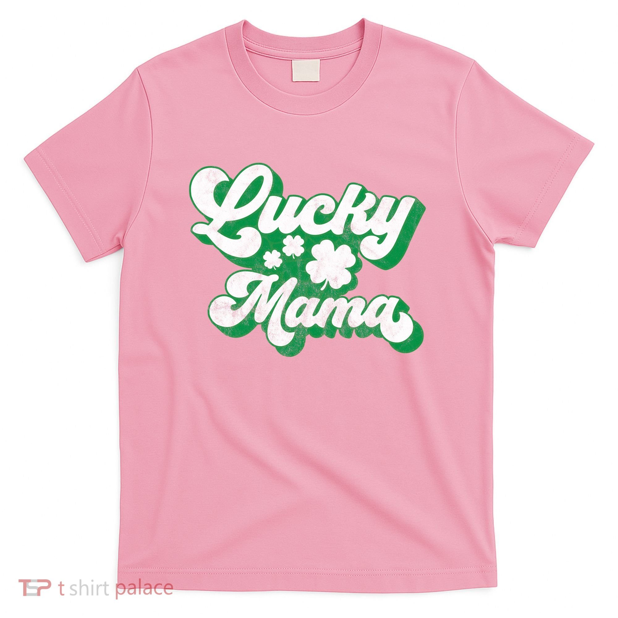 Lucky Mama St Patricks Day Gift Vintage T-Shirt
