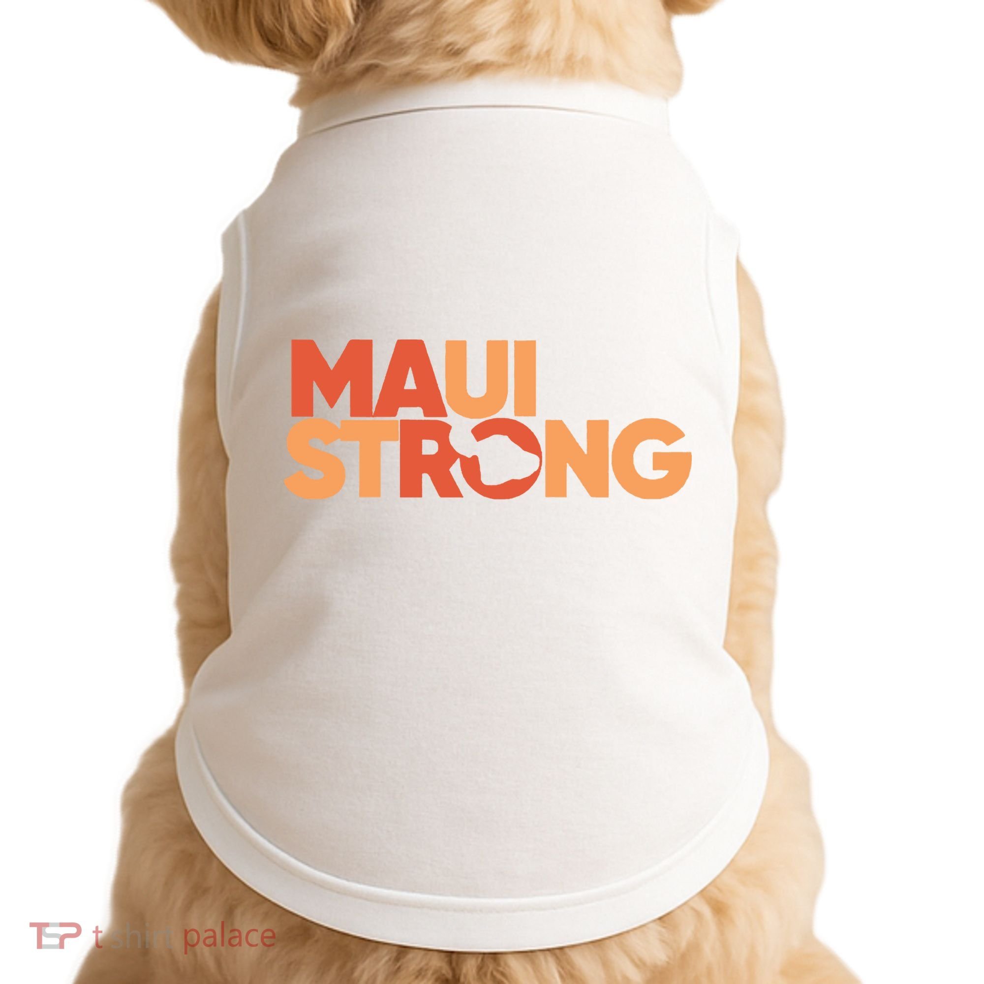 Lahaina Maui Strong Fundraiser Maui Fire Doggie Tank