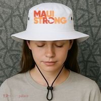 Lahaina Maui Strong Fundraiser Maui Fire Bucket Hat thumb 3