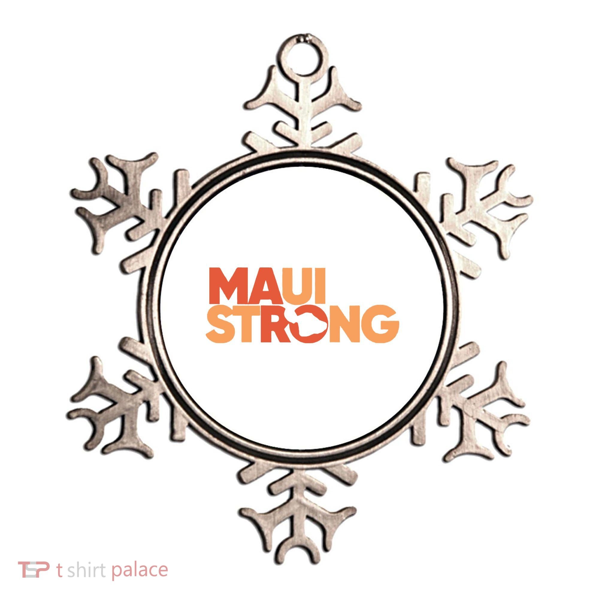 Lahaina Maui Strong Fundraiser Maui Fire Ornament