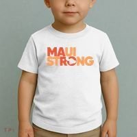Lahaina Maui Strong Fundraiser Maui Fire Toddler T-Shirt thumb 2