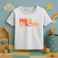 Lahaina Maui Strong Fundraiser Maui Fire Toddler T-Shirt thumb 3
