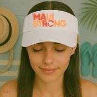 Lahaina Maui Strong Fundraiser Maui Fire Visor thumb 2