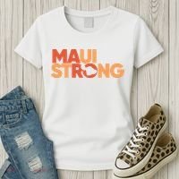 Lahaina Maui Strong Fundraiser Maui Fire Women's T-Shirt thumb 3