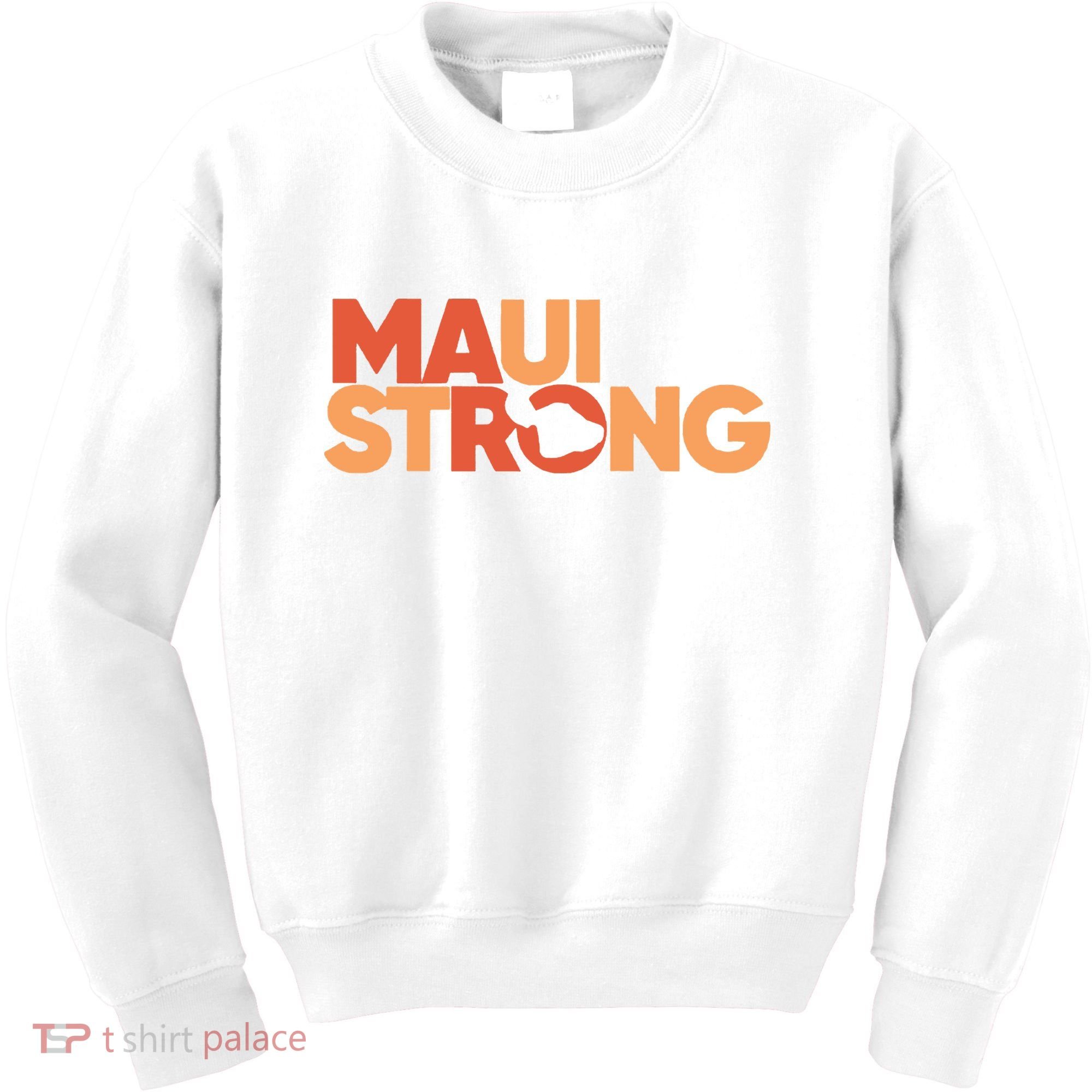 Lahaina Maui Strong Fundraiser Maui Fire Kids Sweatshirt