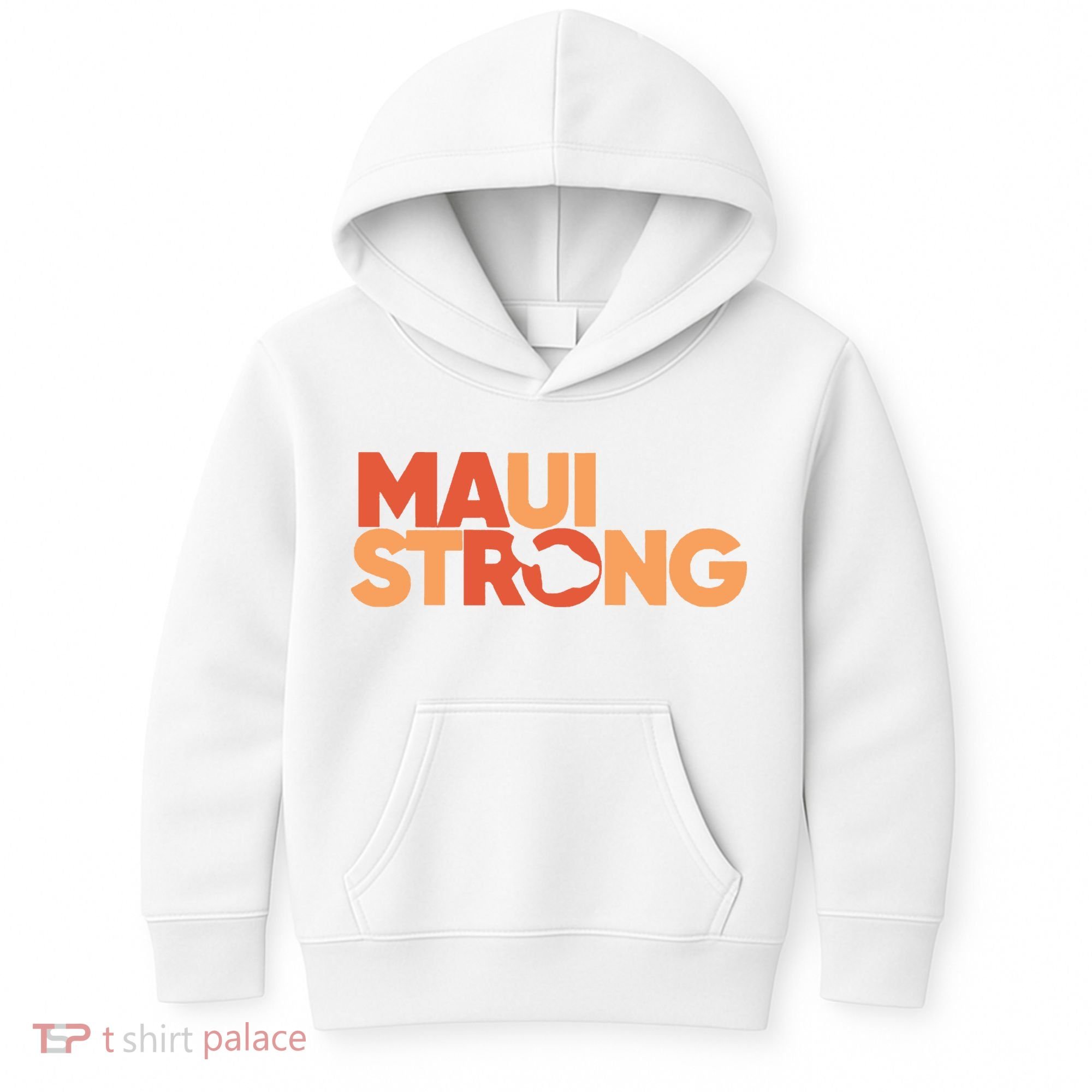 Lahaina Maui Strong Fundraiser Maui Fire Kids Hoodie