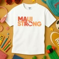 Lahaina Maui Strong Fundraiser Maui Fire Kids T-Shirt thumb 3